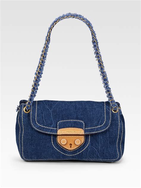 prada milano purse blue|Prada shoulder bag price.